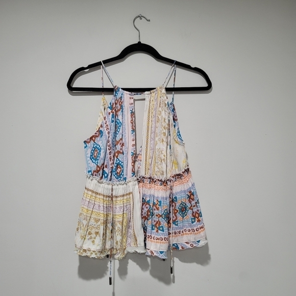 Free People Bellini Patchwork Top Size XS - Picture 2 of 12